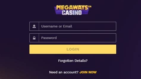 Megaways casino login